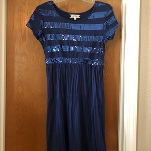 Sequin tunic could be worn as a dress